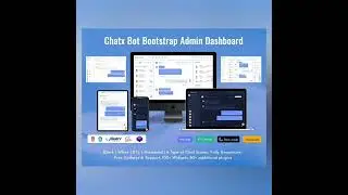 Chat Bot Admin Dashboard Template