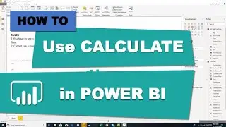 How to Use CALCULATE in Power BI