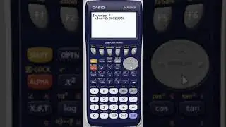 Casio: F critical value using inverse F function