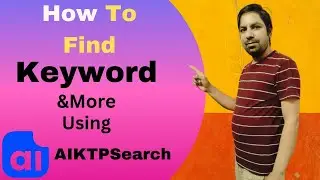 find your target keyword using aiktp | Semrush alternative 2025 @ahujatechnicalhant