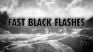 Vegas Pro 15: How To Make Fast Black Flashes For Music Videos - Tutorial #260