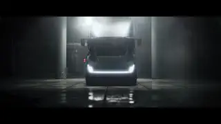 Tesla Semi truck MotorHome 3D Animation