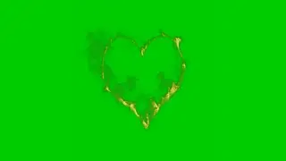 Green screen love fx effect #6 that MUST WATCH by everyone. Green screen fire heart.