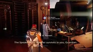 Idle Dialogue, Tower North | Speaker: The Traveler Survives In You, Guardian | Destiny