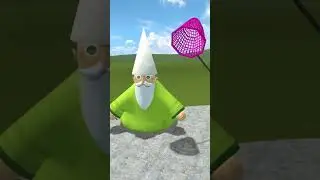 ALL SIZE GREEN GNOME WIZARD MEME FROM SMALL TO BIG in Garrys Mod !