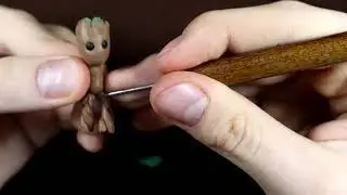 Грут из полимерной глины