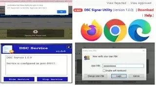 epfo dsc kyc approval new and latest method DSC signer utility version 1 0 0 in windows