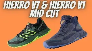 New Balance Hierro V7 Shoe & Hierro V1 Mid Cut