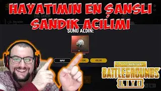 PUBG LİTE HAYATIMIN EN ŞANSLI SANDIK AÇILIMI - HAYATTA KALMA SEVİYESİNİ 100 YAPMA