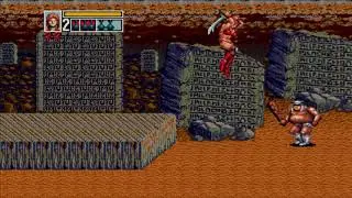 Golden Axe III - Walkthrough - [Stage 2] Ancient Mound