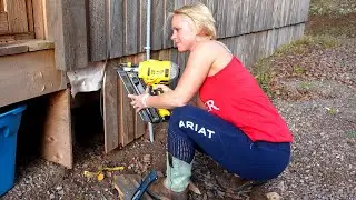 SELF BUILT CABIN - New Room Build | Skirting | Deer | CANADIAN WILDERNESS HOMESTEAD