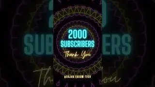 🎉 We’ve Hit 2K Subscribers! 🎉 #2k #thankyou #shortsfeed #malayalam