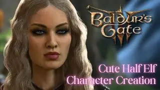 Easy Half Elf Tutorial | Baldur's Gate 3 Character Creation PS5