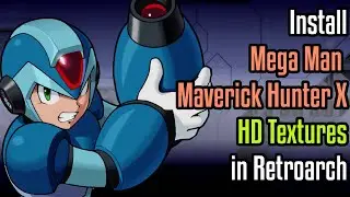 How to Install Mega Man: Maverick Hunter X HD Texture Pack in RetroArch PPSSPP