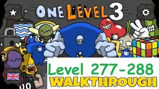 One Level 3: Stickman Jailbreak Level 277 - 288 Walkthrough (RTU Studio)