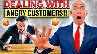 17 WAYS to DEAL WITH AN ANGRY CUSTOMER! (Customer Service Skills Training!)