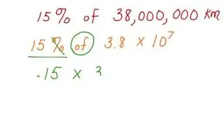 Percents Using Scientific Notation