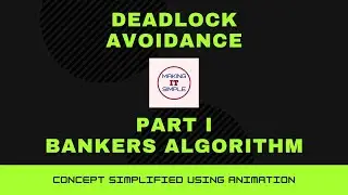 Deadlock Avoidance | Banker's Algorithm (Example) | Part 1