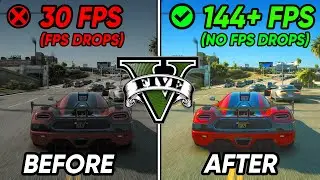 How To Boost FPS and Fix FPS Drops in GTA 5 | GTA 5 FPS Boost Guide ~ LitRanger