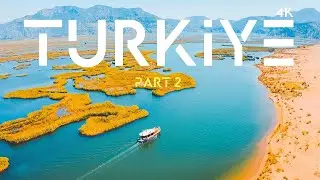 TURKEY (4K) DRONE SHOOTING - View Turkey from the Sky - PART 2