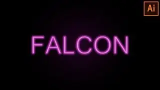 How to Create a Neon Text Effect in Adobe Illustrator | Tutorial #6