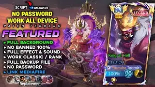 NEW | Script Skin Franco Legend No Password | Full Effect & Sound - Patch Terbaru