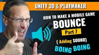 Making a Mobile Bounce Game with Unity 3D and Playmaker - Adding Sounds