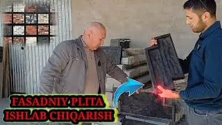 FASADNIY PLITA QOLIPLARI 20 YIL KAFOLAT ROSSIYA TEZNOLOGIYASI