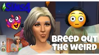 Начало и первое поколение! Как всё быстро развивается The Sims 4 BREED OUT THE WEIRD Challenge ep. 1