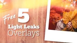 Free 5 Light Leaks Overlays | DaVinci Resolve 17