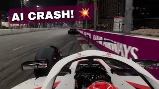 F1 23 AI FINALLY CRASHES BY ITSELF?! 😍