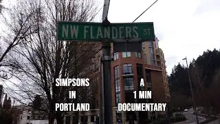 Simpsons in Portland 1 min Documentary