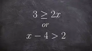 Solving a compound inequality and graphing its solution