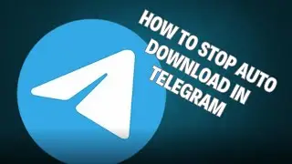 How to stop auto download in Telegram (Easy) 2024