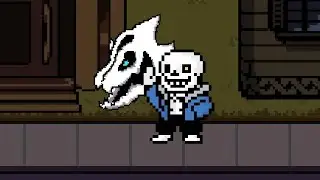 Deltarune Sans fight preview V3 [Fan Made]