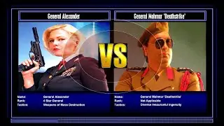 C&C General Zero Hour ProGen Mod General Alexander VS General Mohmar Deathstrike #10