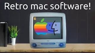 Testing out old 90s software on my iMac G3 and Mac OS9!