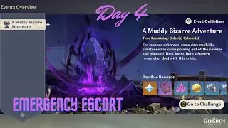 A Muddy Bizarre Adventure : Emergency Escort | Genshin Impact Event
