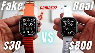 Apple Watch Ultra 2 VS S9-V Watch Ultra - Fake better than the Real?