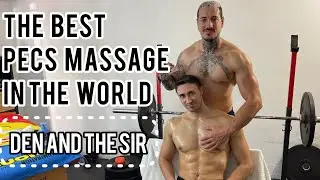 Whispered relaxing Pecs massage - Asmr