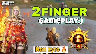 2 FINGER BEAST NON GYRO 2THUMB PLAYER ON iphone 12| BGMI 🔥