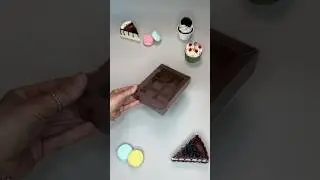 Подборка коробок для кондитерских изделий в цвете «шоколад» 🍫 #коробки39