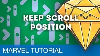 Keep Scroll Position • Prototyping with Marvel (Tutorial)