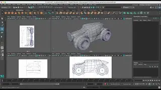 Modelling Car, Part 1 (Maya 2020)