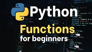 Python Tutorial: functions for beginners // network engineers