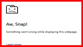 SOLUCIÓN | Algo salió mal al mostrar esta página web | Error Google Chrome