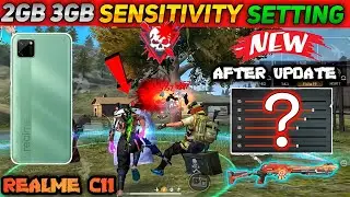 REALME C11 FREE FIRE 📱 SETTINGS+SENSITIVITY+CUSTOM HUD+DPI ⚙️ REALME C11  FREE FIRE HIGHLIGHTS 🎯