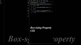 Box-sizing Property in CSS.