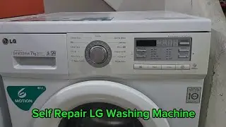 Self Repair Washing Machine Front Loading LG WD-M1070D6