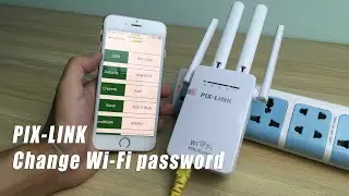 PIX-LINK mini : Change Wi-Fi password in Mobile | NETVN